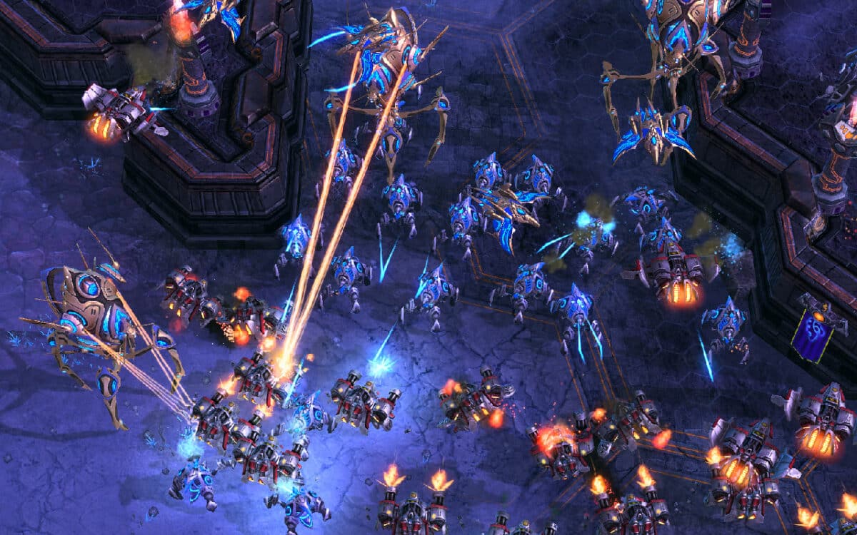 Скриншот из StarCraft II / © Blizzard Games