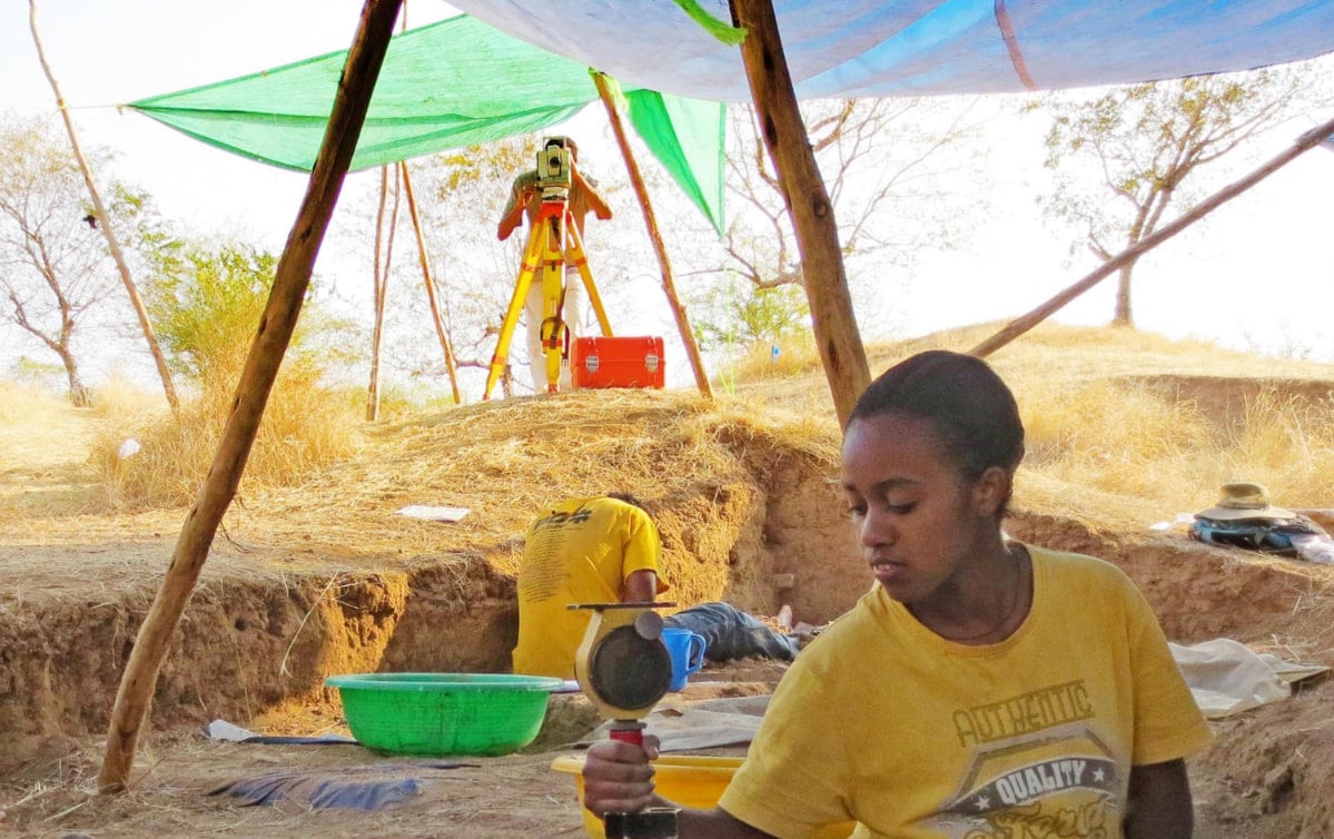 Район раскопок близ реки Шинфа, Эфиопия / © John Kappelman, Marsha Miller.