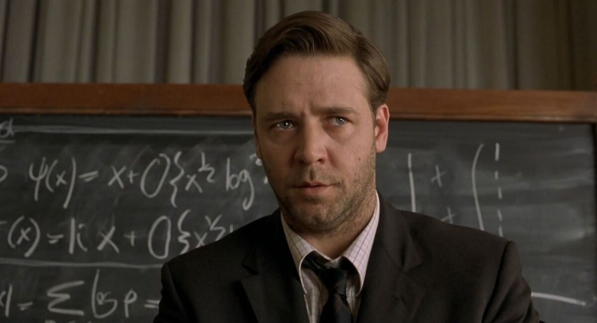 Кадр из фильма «Игры разума» о математике и нобелевском лауреате Джоне Нэше, страдавшем шизофренией / © Universal Pictures