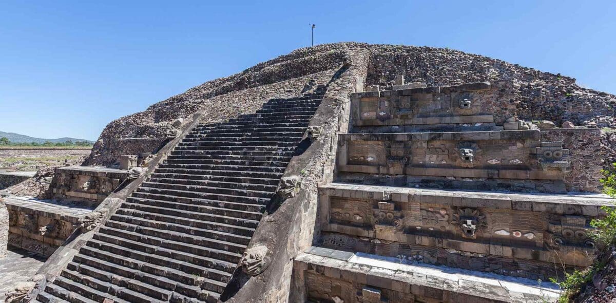 Храм Кетцалькоатля в Теотиуакане / © Diego Delso, wikipedia.org