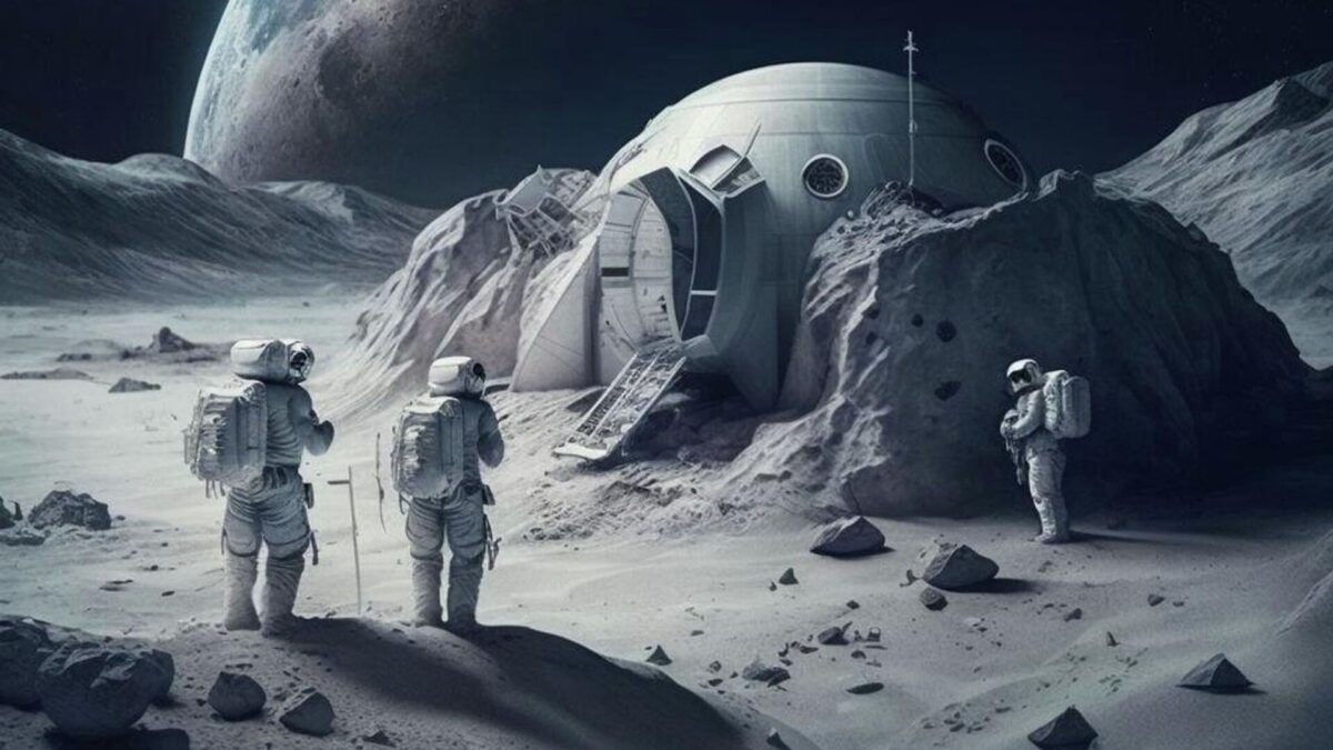 На Луне сила гравитации меньше земной примерно в шесть раз. Значит, со здоровьем будущих колонизаторов, нацеленных остаться на поверхности нашего спутника длительное время, могут возникнуть проблемы / © Rnews