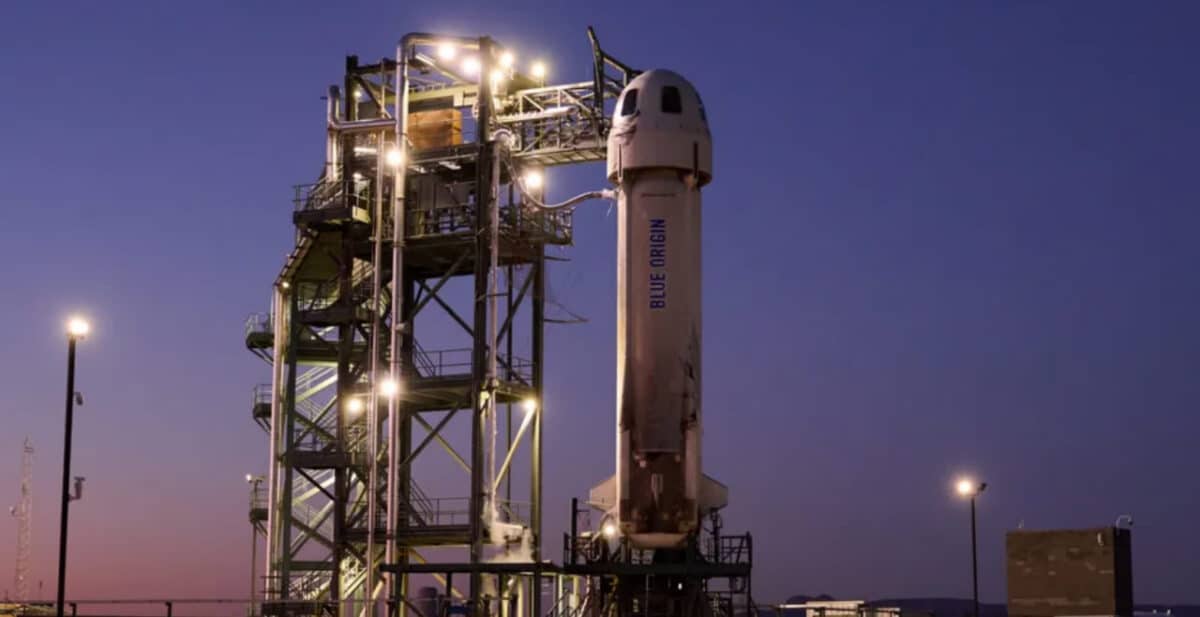 New Shepard на стартовом столе / © Blue Origin