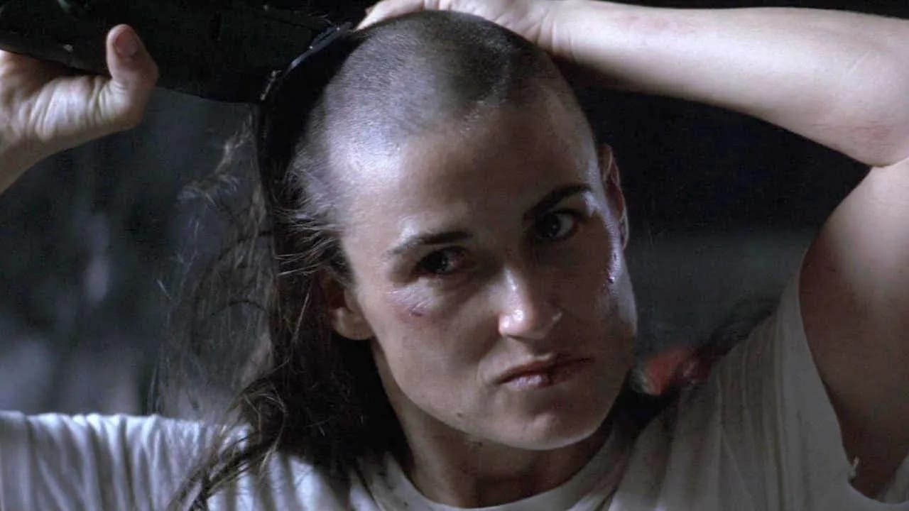 Кадр из фильма «Солдат Джейн» / © Buena Vista Pictures