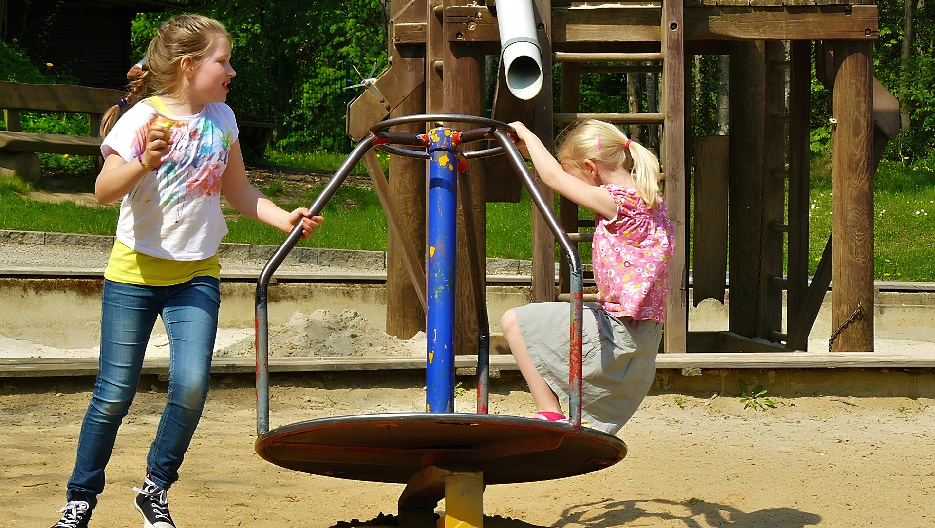 Игры на уличных спортивных площадках и шведских стенках помогают детям удовлетворять потребность, свойственную всем приматам / © Pixabay