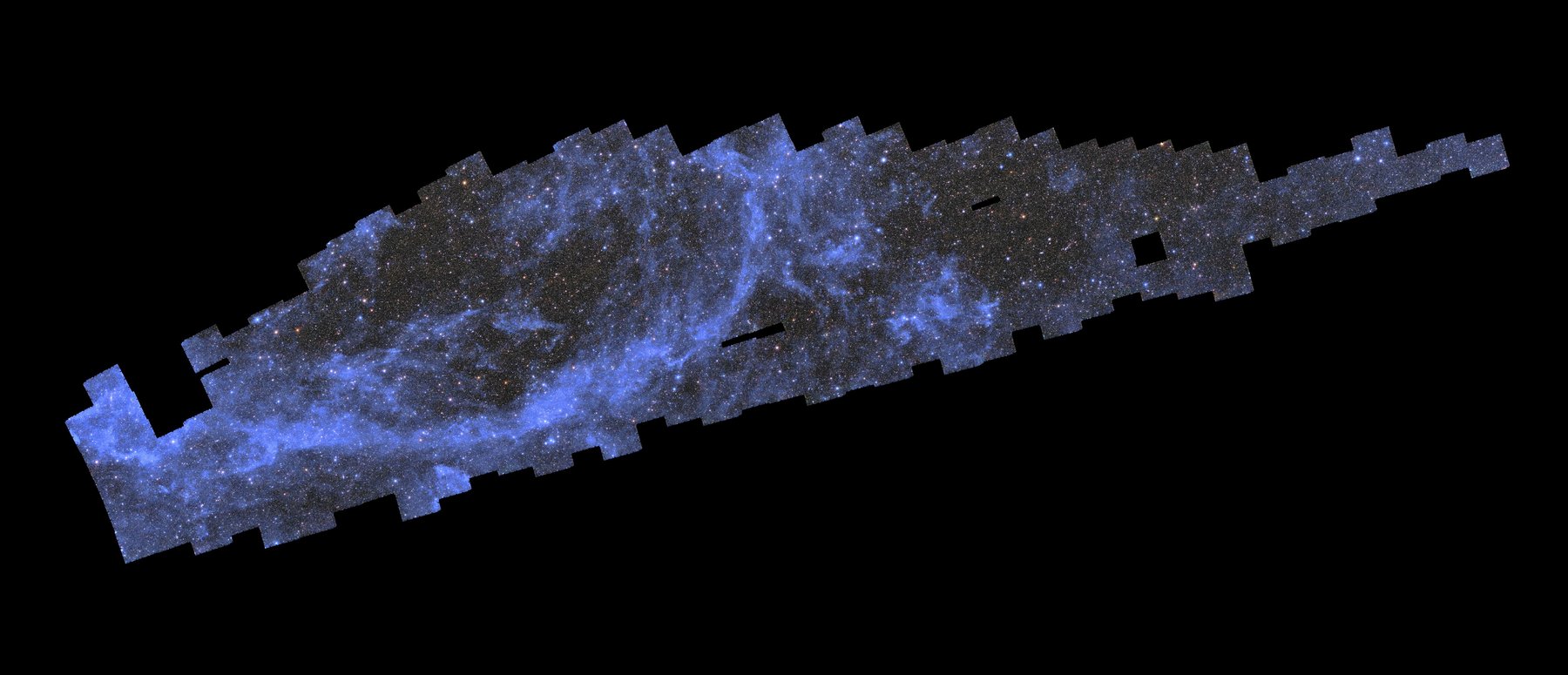 Мозаика из 260 изображений, полученных обсерваторией Euclid в рамках обзора небесной сферы / © ESA/Euclid/Euclid Consortium/NASA, CEA Paris-Saclay, image processing by J.-C. Cuillandre, E. Bertin, G. Anselmi. CC BY-SA 3.0 IGO