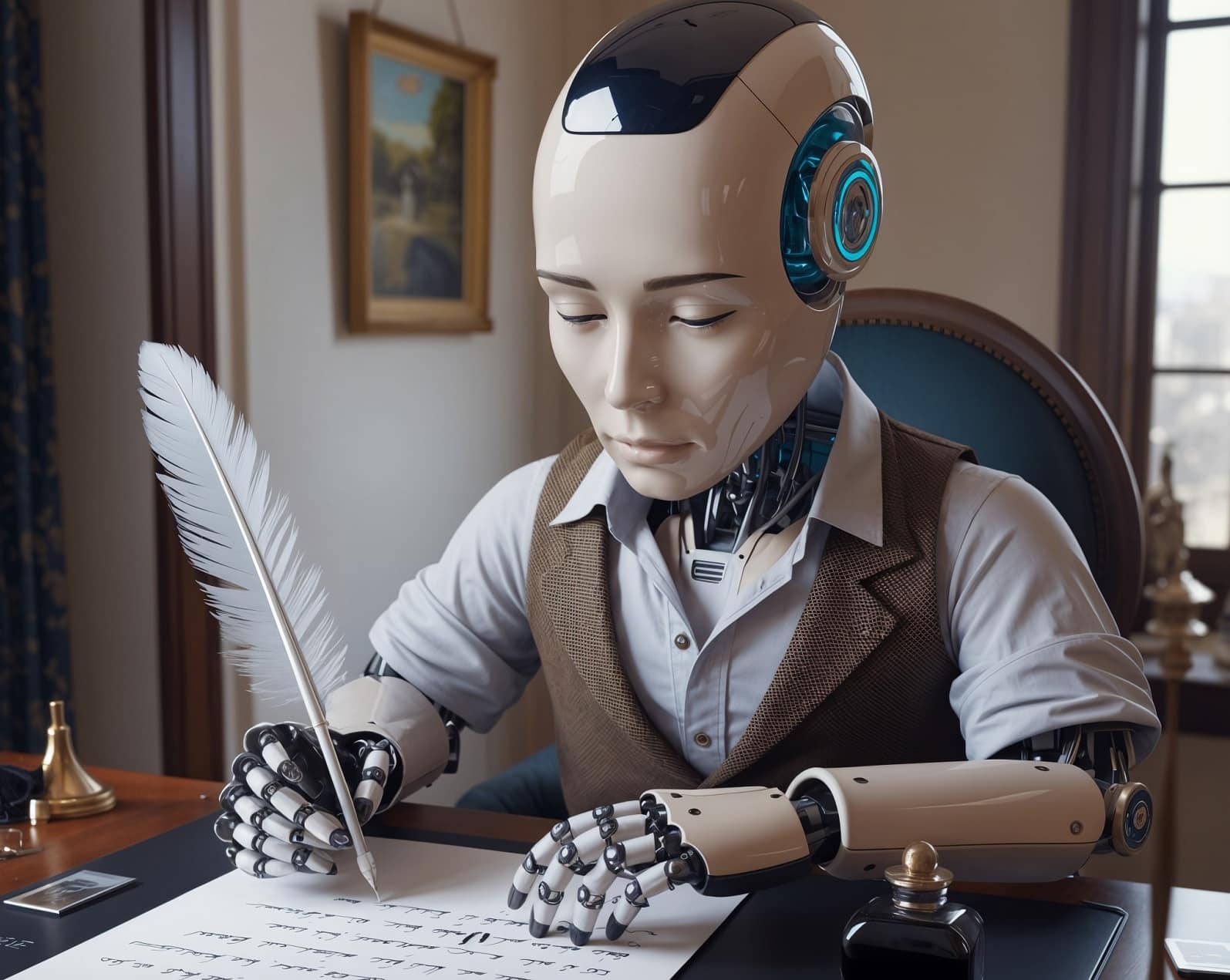 Люди не отличили стихи, написанные нейросетью, от произведений классической и современной поэзии / © Изображение сгенерировано с помощью imagine.art