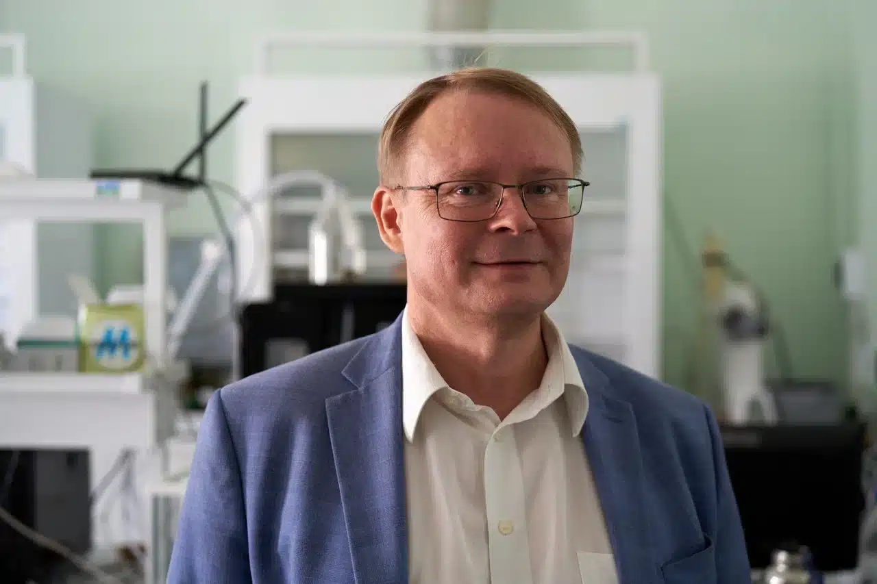 Сергей Пономаренко, директор Института синтетических полимерных материалов им. Н. С. Ениколопова РАН, член-корреспондент РАН / © Центр научных коммуникаций МФТИ, Надежда Андреенко