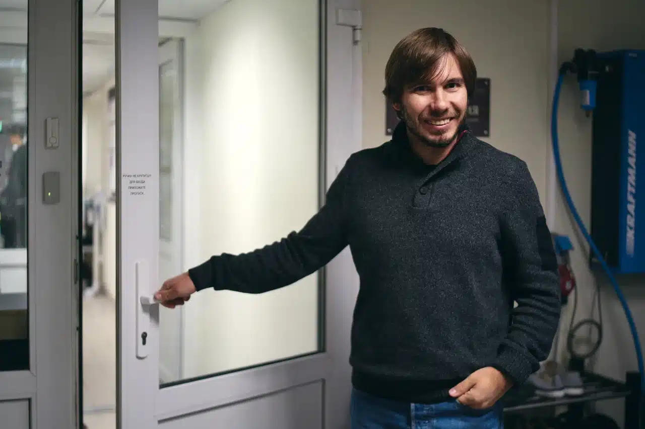 Станислав Страупе, руководитель научной группы Российского квантового центра / © Центр научных коммуникаций МФТИ, Надежда Андреенко