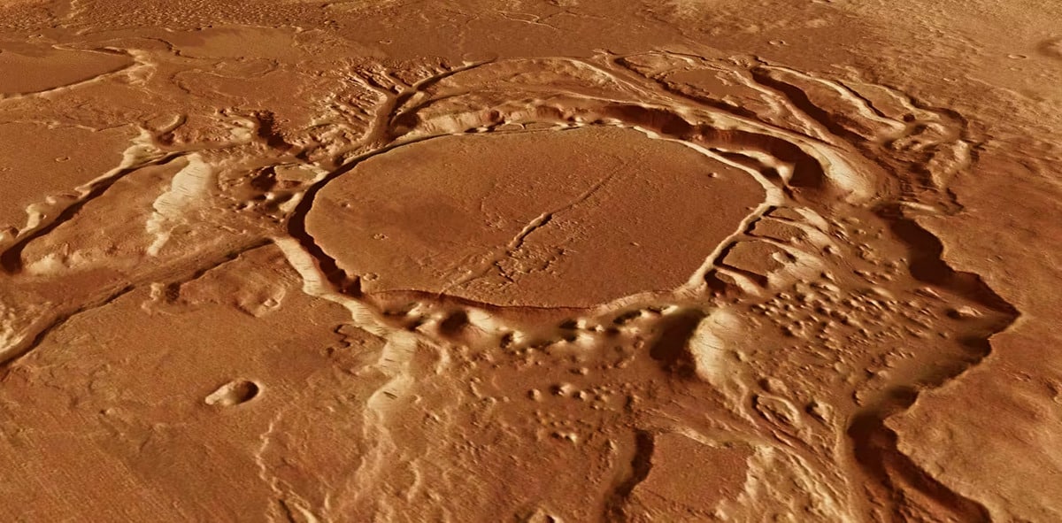 Марсианская поверхность подвергается длительному воздействию космической радиации / ©  ESA/DLR/FU Berlin, CC BY-SA