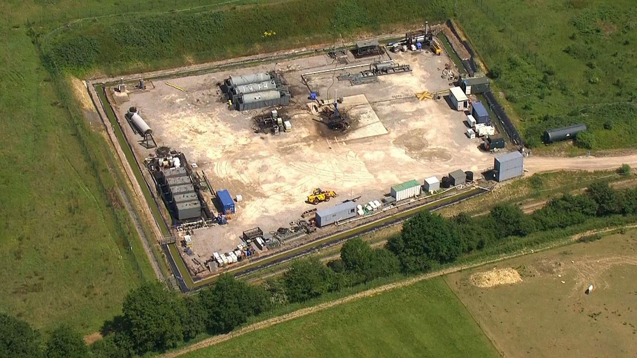 Нефтяная скважина Хорс-Хилл в Великобритании, открыта в 2015 году / © Shutterstock, Invicta Kent Media