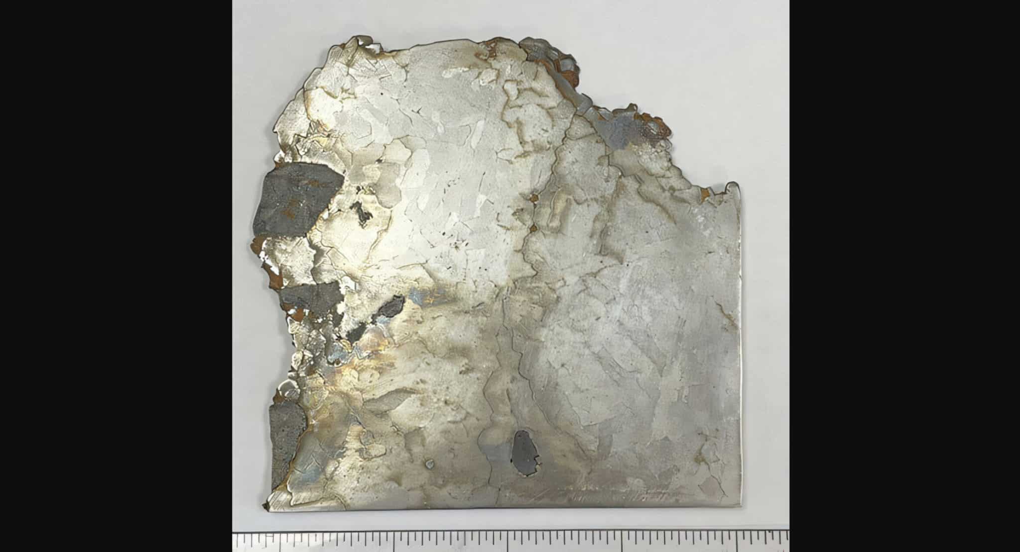 На снимке часть железного метеорита Кампо-дель-Сьело / ©  Katherine Bermingham