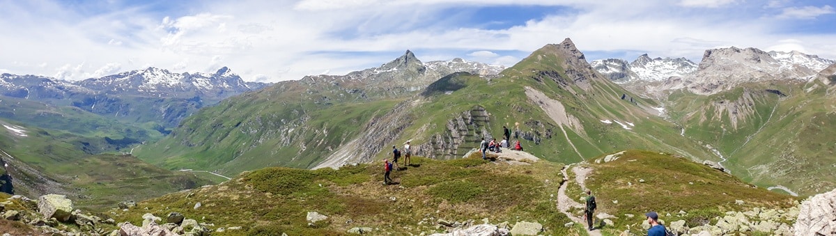 Панорама Швейцарских Альп, кантон Гризон — потенциальный район для поиска месторождений водорода / © Frank Zwaan, GFZ
