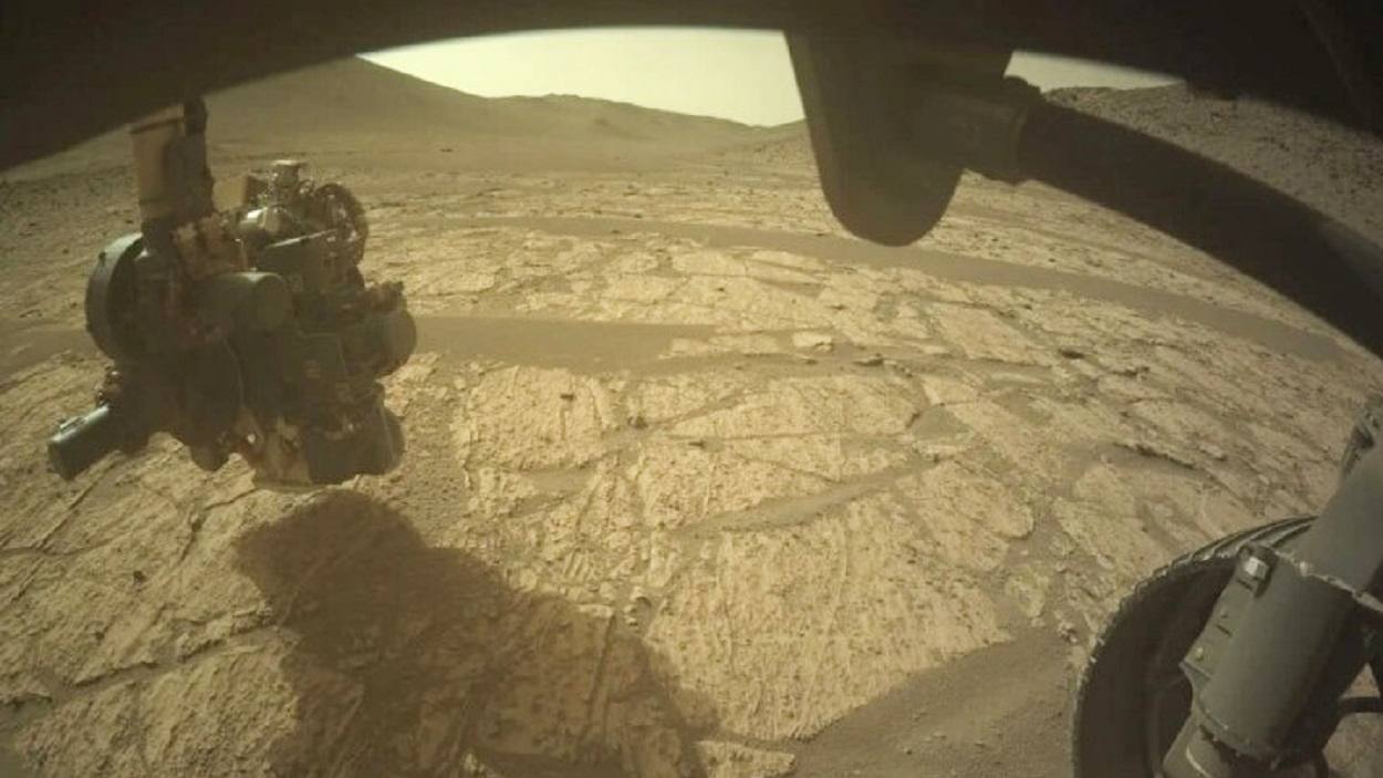 Вид на скальный участок Bright Angel. Снимок сделал марсоход Perseverance в июне 2024 года / © NASA, JPL-Caltech