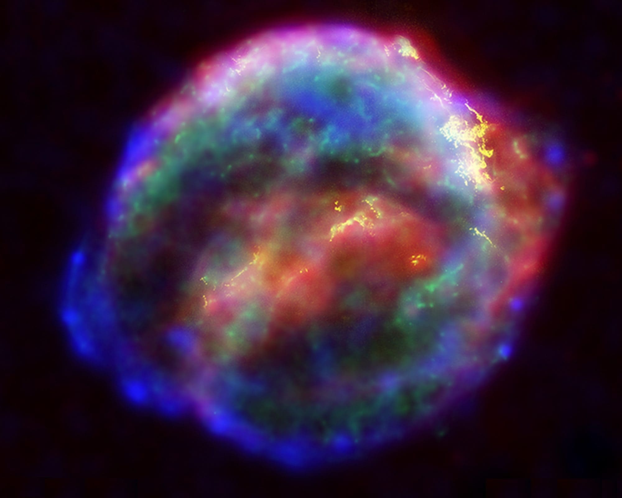 Остаток сверхновой Кеплера (SN 1604) / © NASA/ESA/JHU/R.Sankrit & W.Blair
