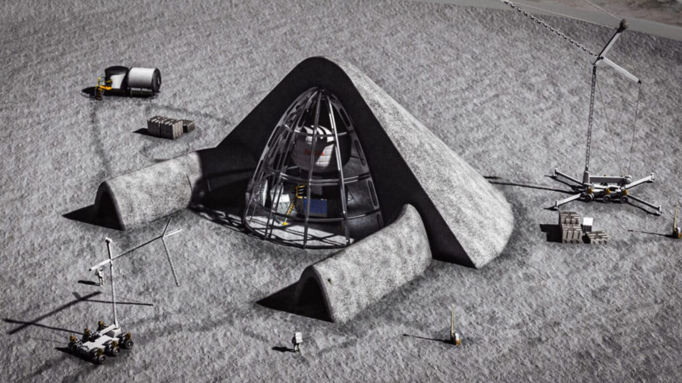 Концепция лунного убежища / © NASA/Advanced Concepts Laboratory