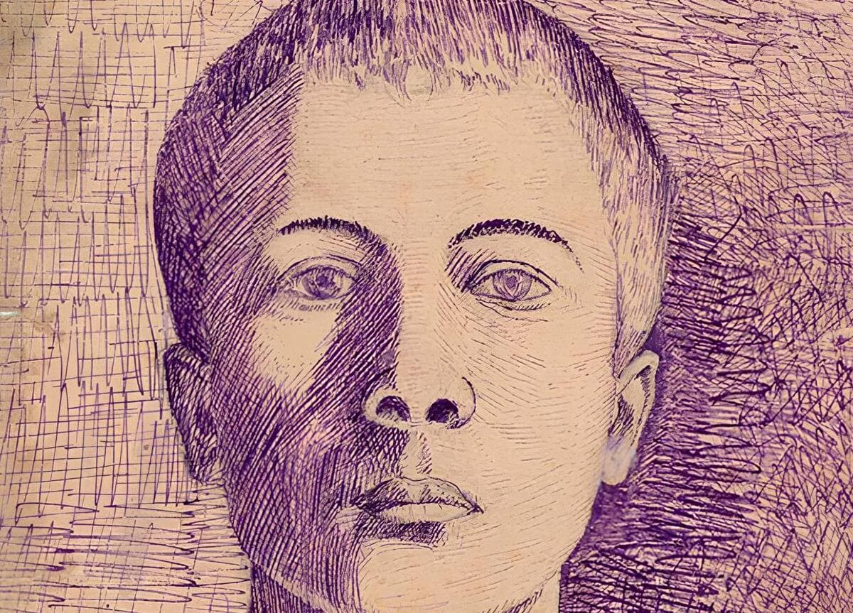 Автопортрет Ивана Хрипунова / © University of Cambridge / Александр Хрипунов, Светлана Быкова