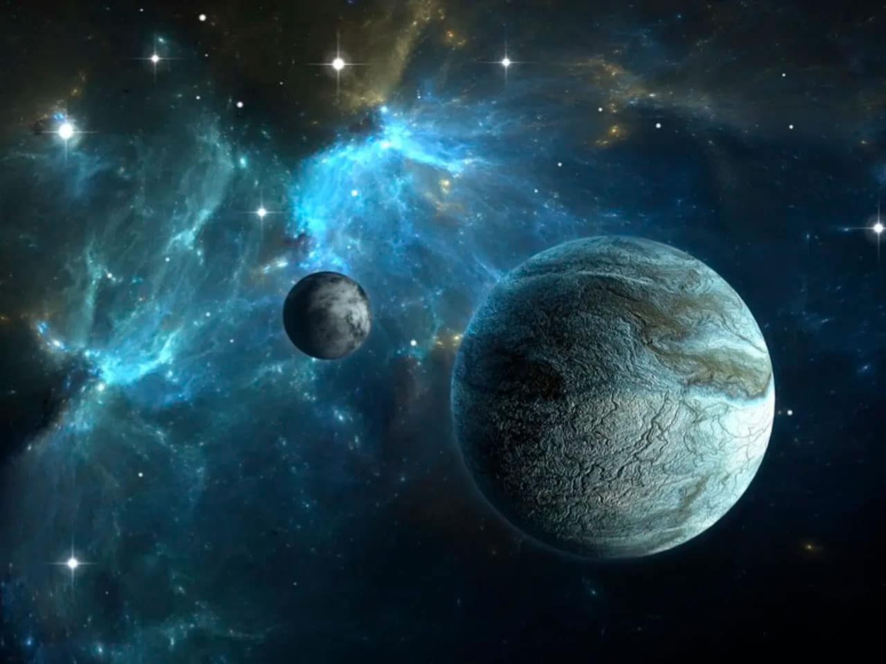 По расчетам ученых, масса «Планеты Y» находится в диапазоне от массы Меркурия до массы Земли. Она должна вращаться вокруг Солнца на расстоянии, в 100-200 раз превышающем расстояние от Земли до нашей звезды / © Alamy, Peter Jurik