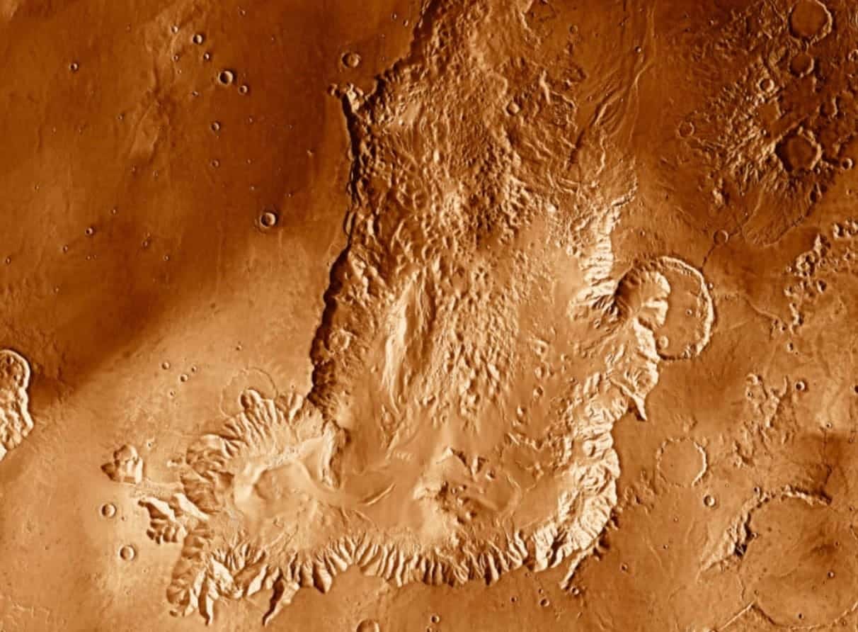Каньон Juventae Chasma в долинах Маринера на Марсе / © NASA / JPL-Caltech / Arizona State University