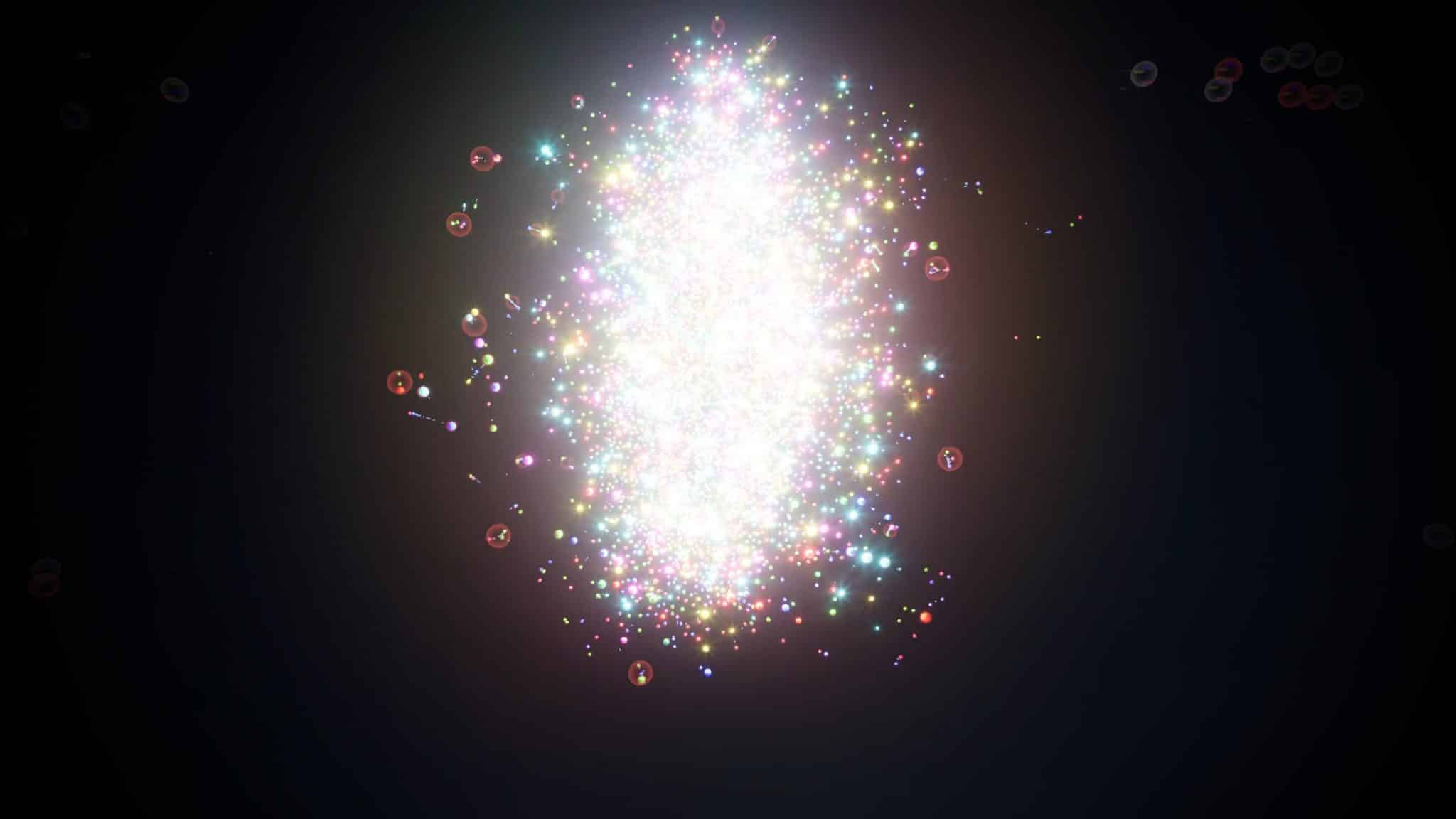 Кварк-глюонная плазма в представлении художника / © CERN