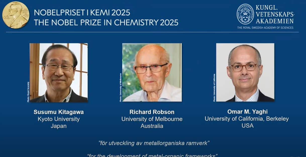 Фото из трансляции / © Nobel Prize