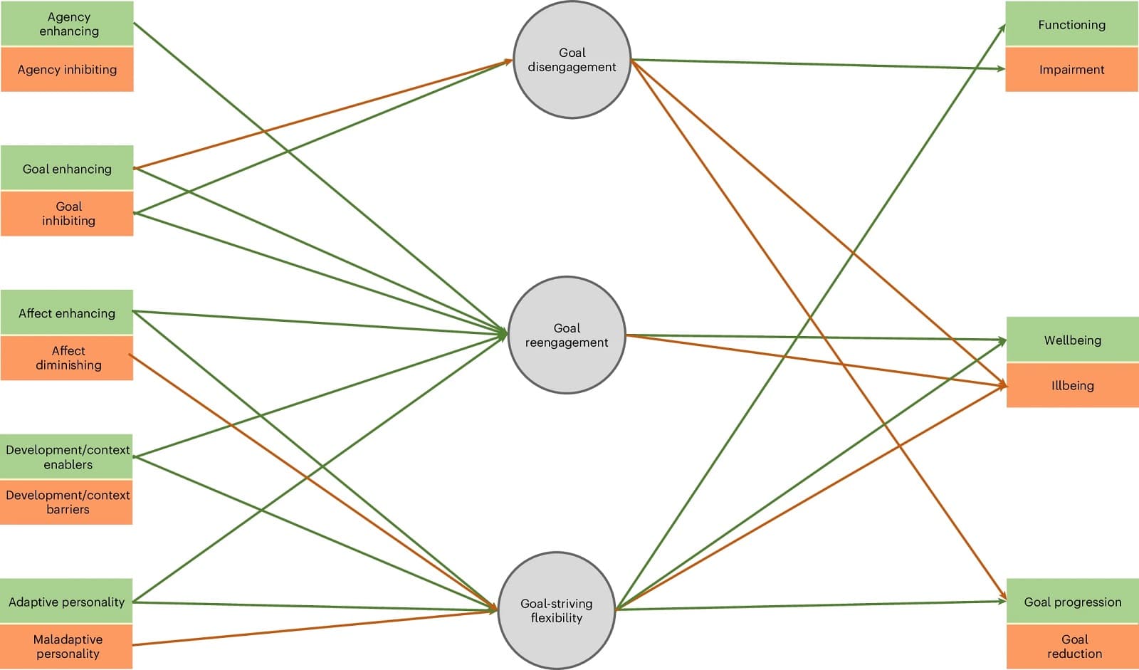 Исследователи описали, в каких случаях отказ от цели подействует на человека лучше, чем ее достижение / © Hugh Riddell et al., Nature Human Behaviour
