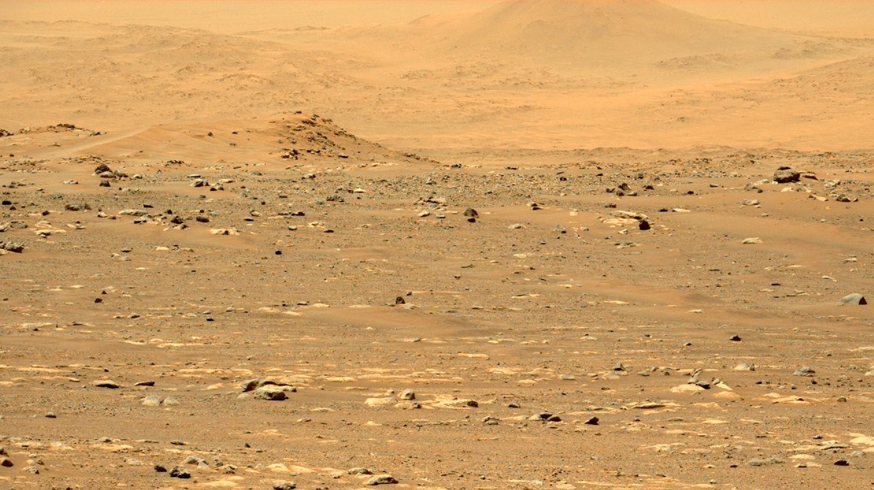 Кратер Джезеро на Марсе снятый марсоходом Perseverance / © wikimedia