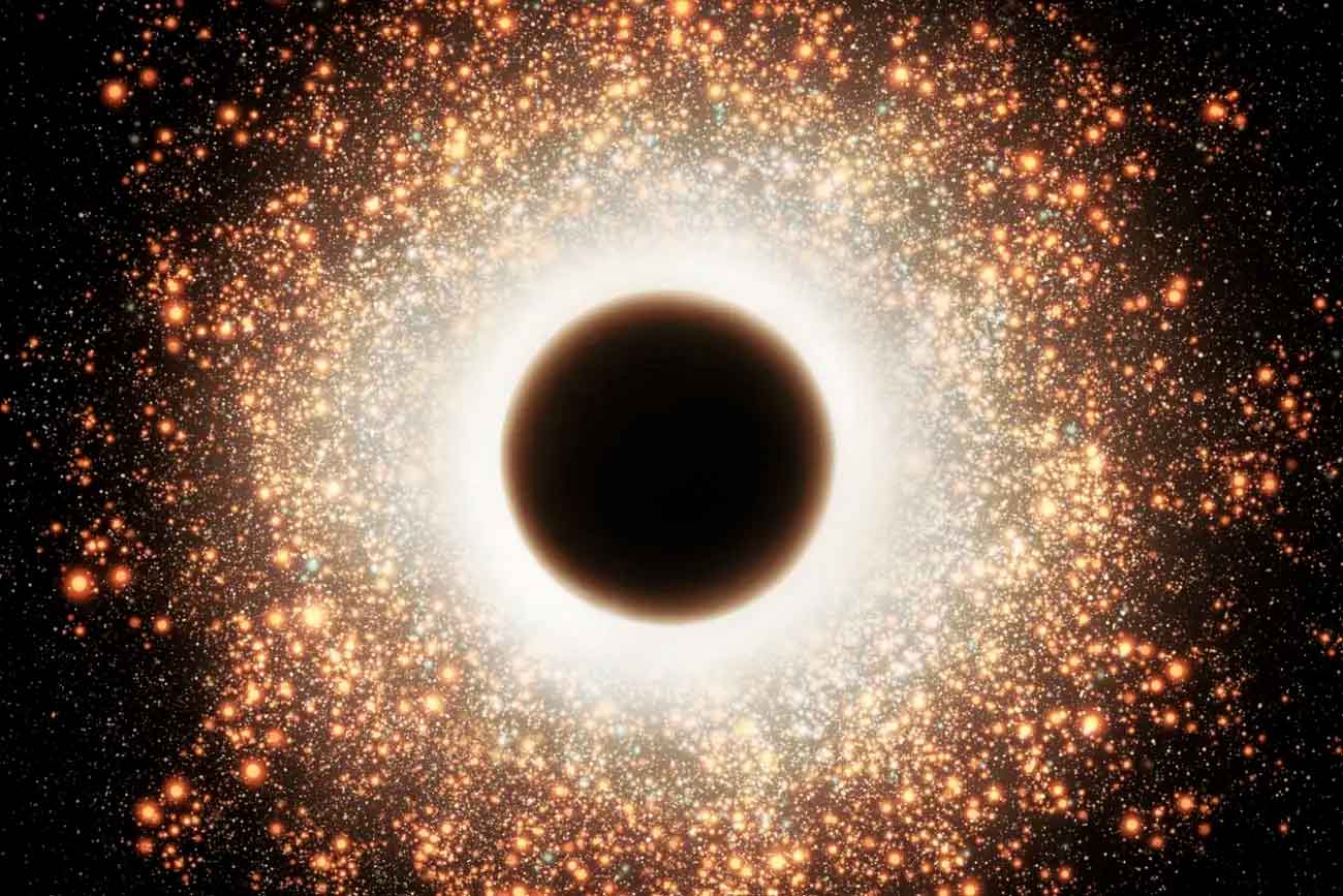 Квазизвезда — гипотетический тип чрезвычайно массивных объектов, которые могли существовать на очень раннем этапе развития Вселенной. Международная команда астрономов получила данные, которые подтверждают гипотезу о существовании таких объектов / © Shutterstock, Nazarii_Neshcherenskyi