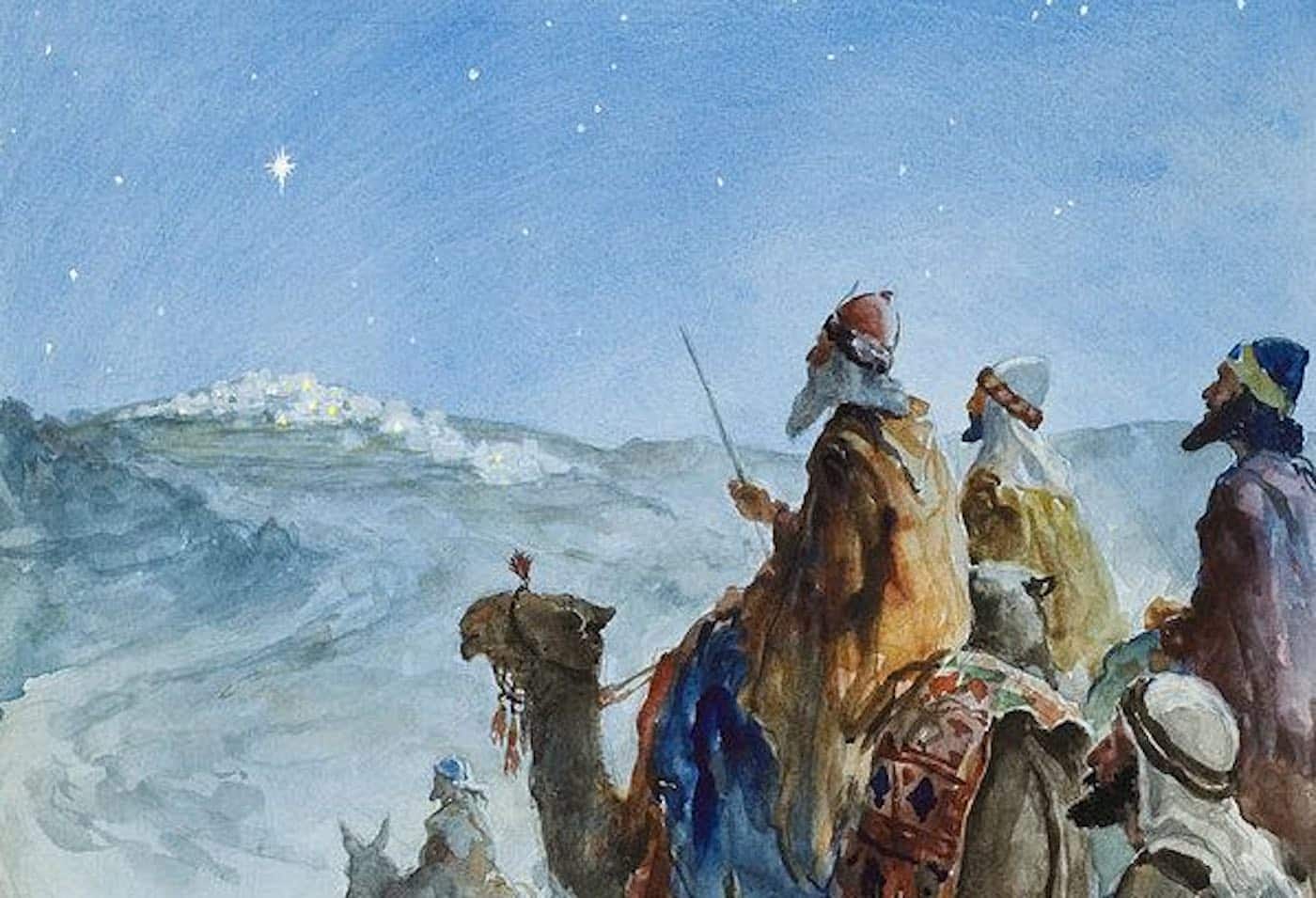 Картина «Three Wise Men» by Henry Coller / © Bridgeman Images