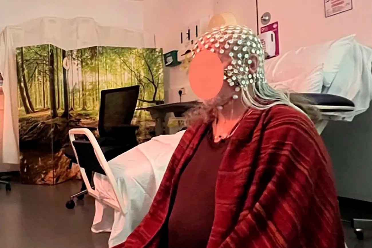 Лама, который принимал участие в эксперименте / © Christopher Timmermann