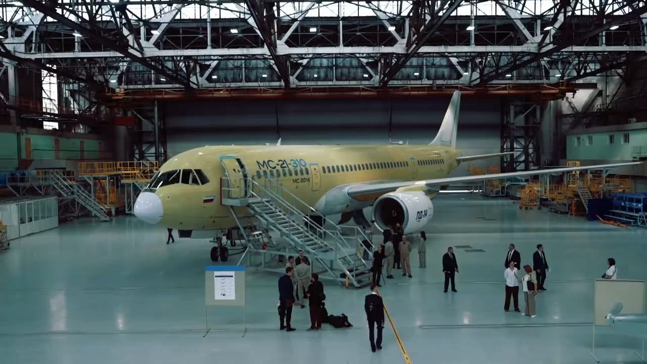Самолет МС-21 / © ОАК, Ростех